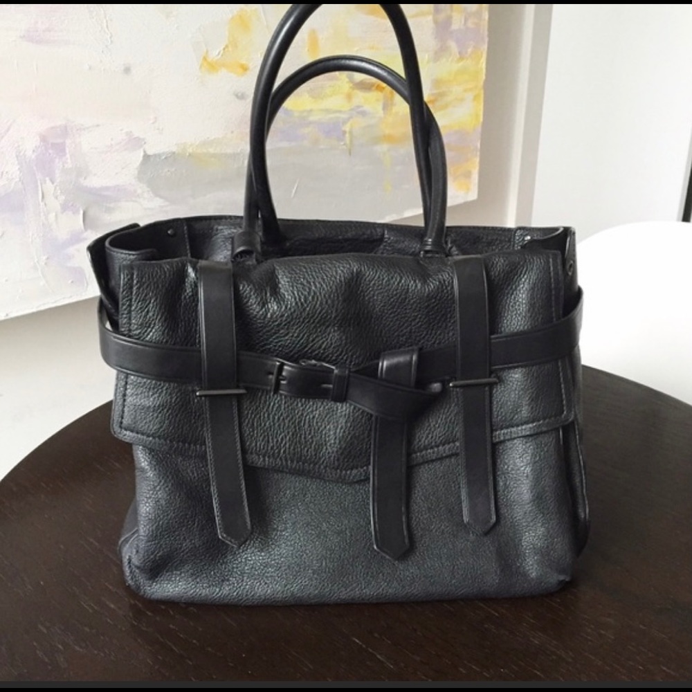 Large black Reed Krakoff Boxer tote